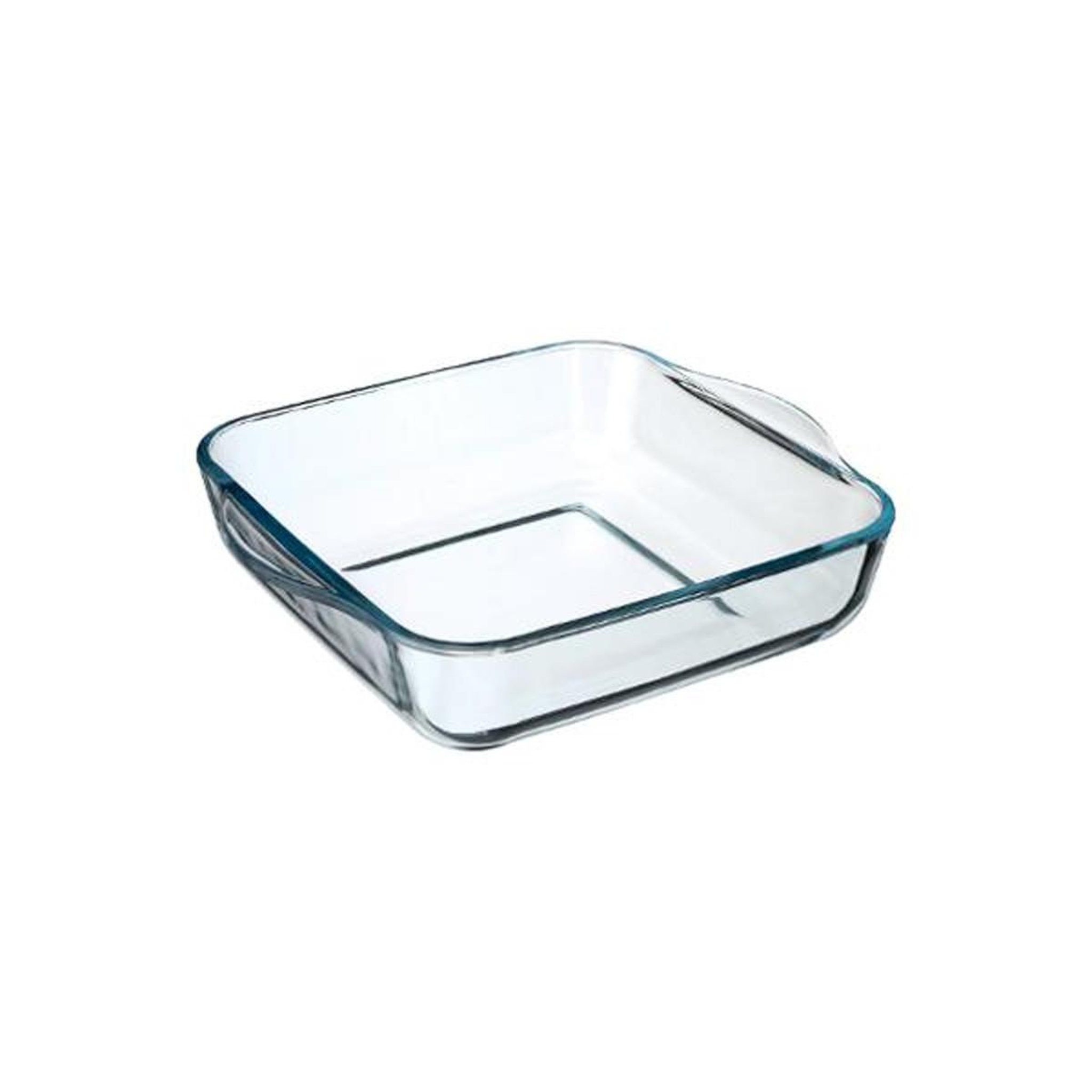 FIVE Plat à Four en Verre  Carré  22cm Transparent