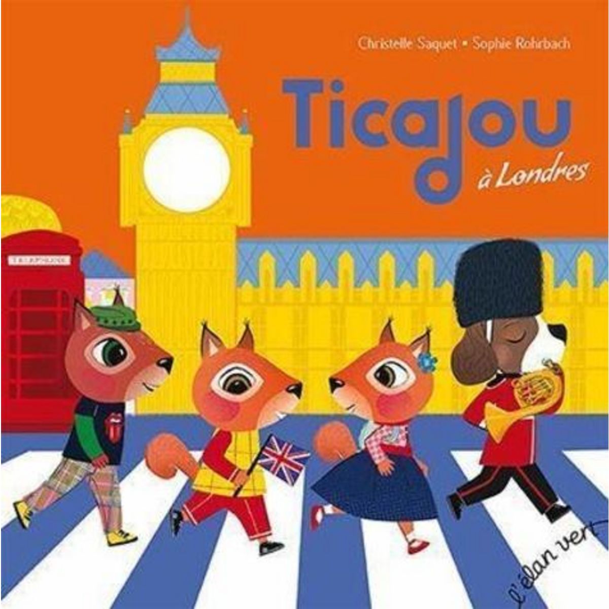 TICAJOU A LONDRES. 1 CD AUDIO, Saquet Christelle