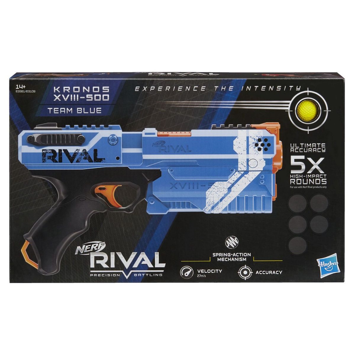 HASBRO Kronos Nerf Rival bleu