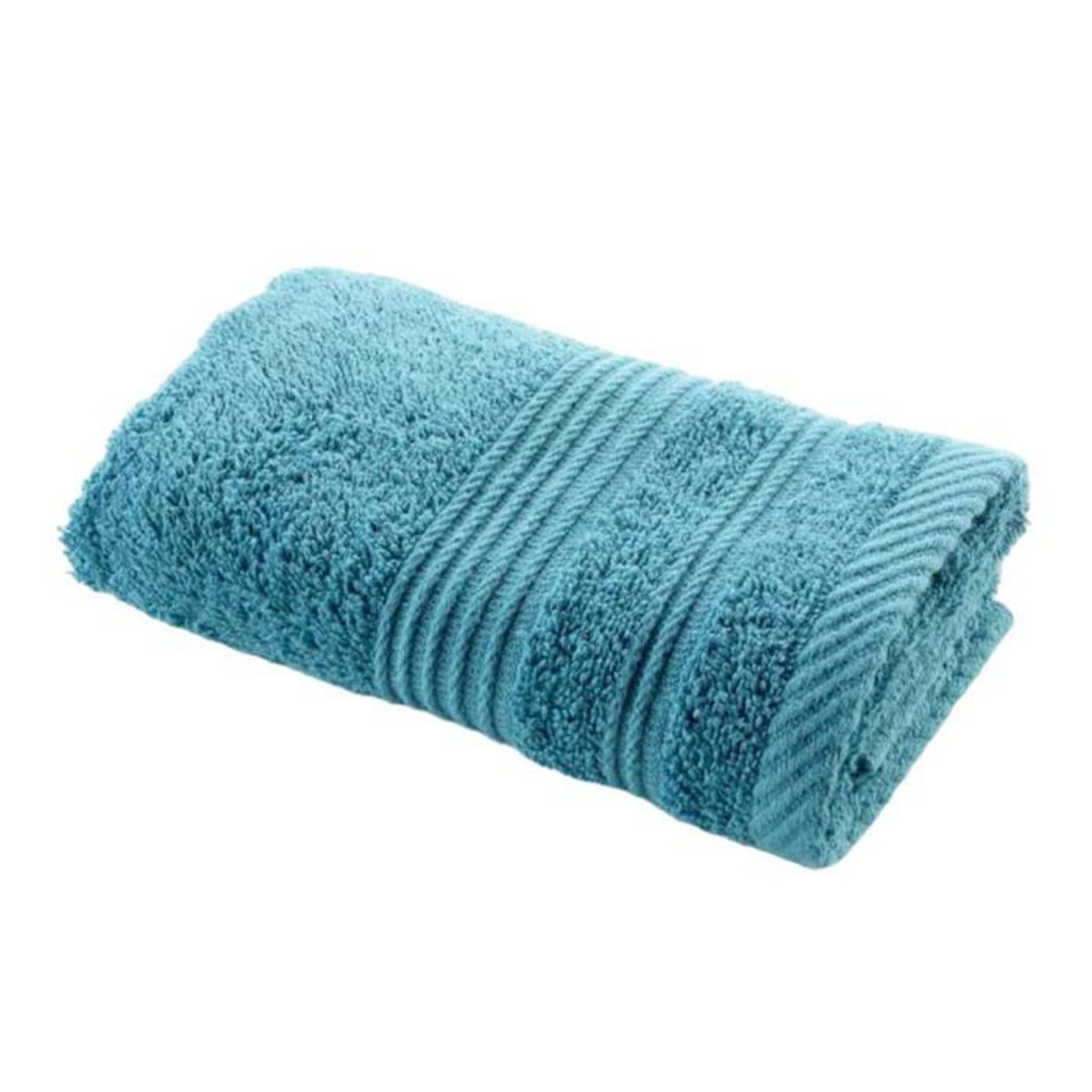 Paris Prix Serviette d'Invité  Tendresse  30x50cm Bleu Paon