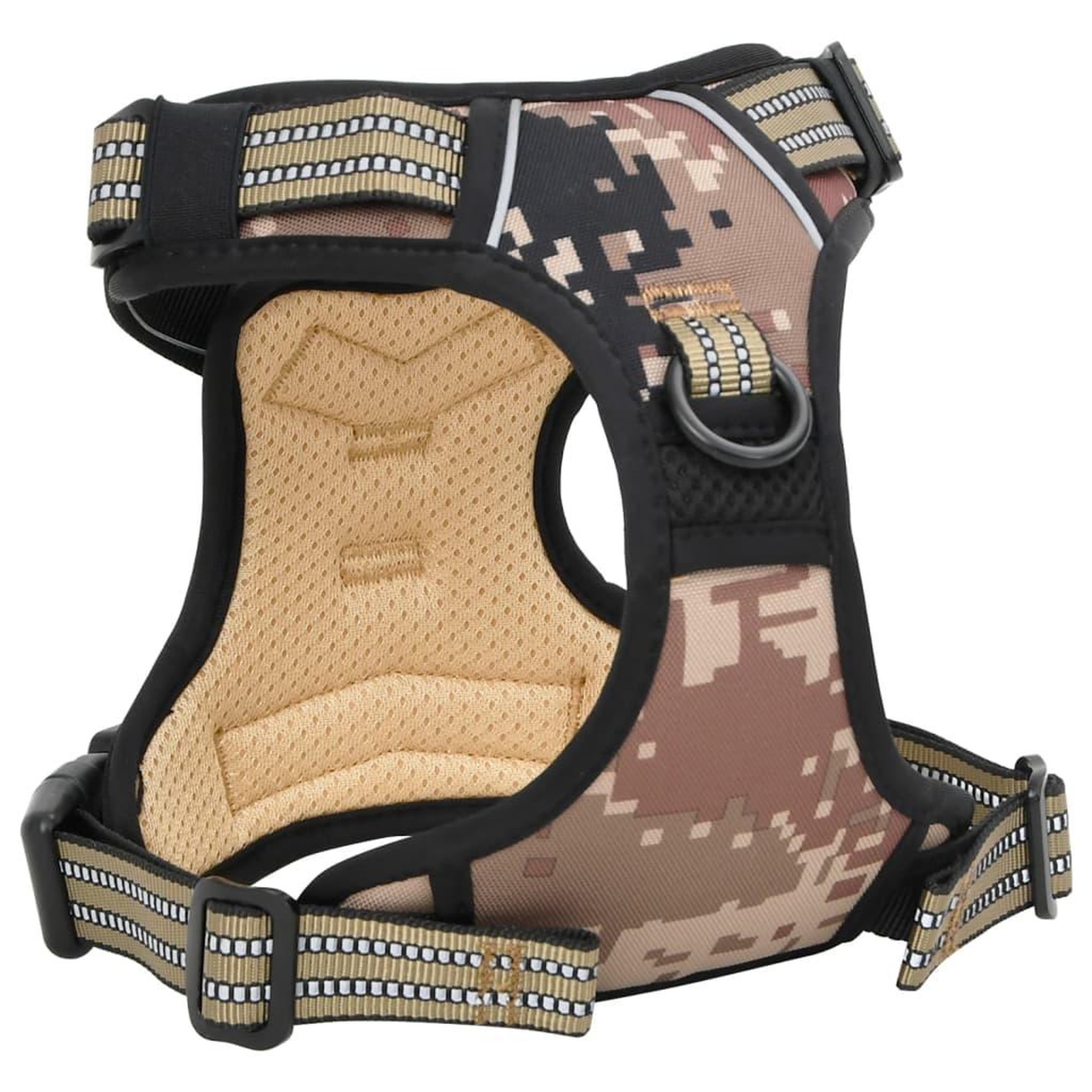 Voir la diapositive 5 : VIDAXL Harnais pour chien avec bandes reflechissantes reglables XL
