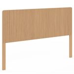 ID MARKET Tête de lit sur pied JULIETTE 160 cm effet lattes tasseau bois