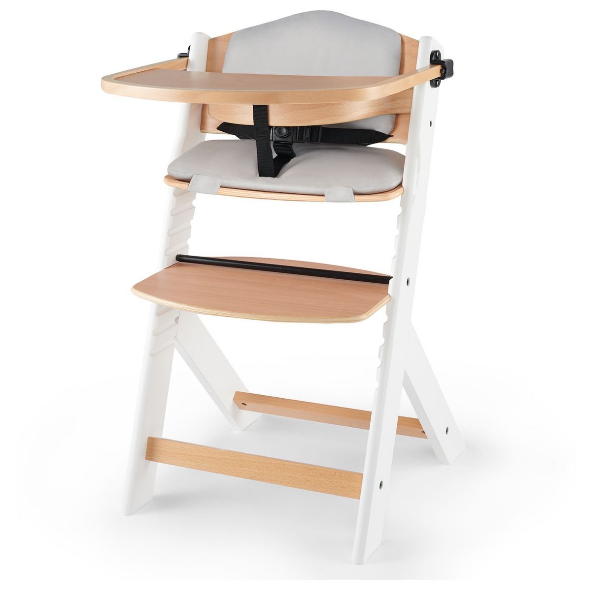 KINDERKRAFT Chaise haute 3en1 Enock avec coussin