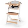 Voir la diapositive 1 : KINDERKRAFT Chaise haute 3en1 Enock avec coussin