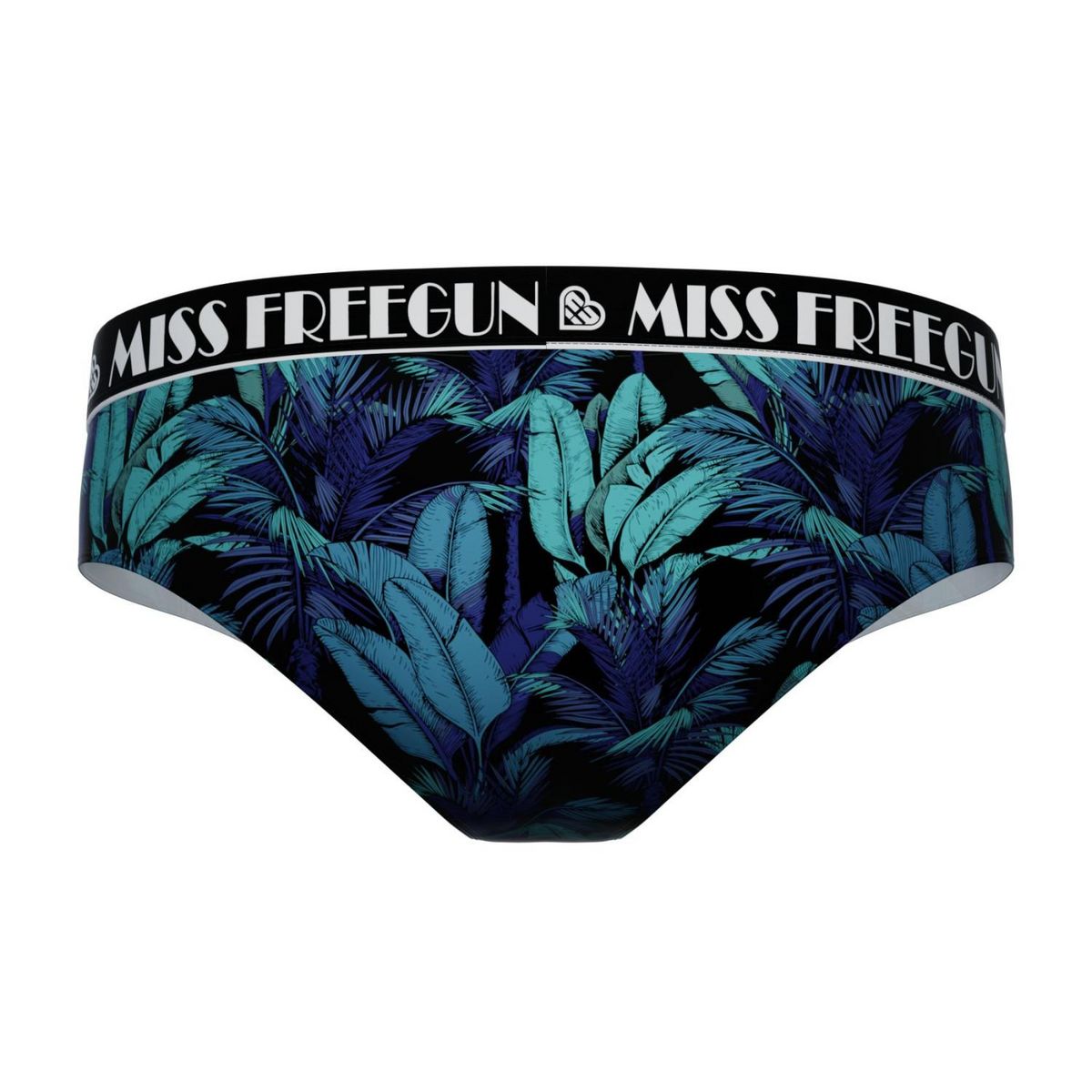 FREEGUN Lot de 3 culottes fille Tropical Flower