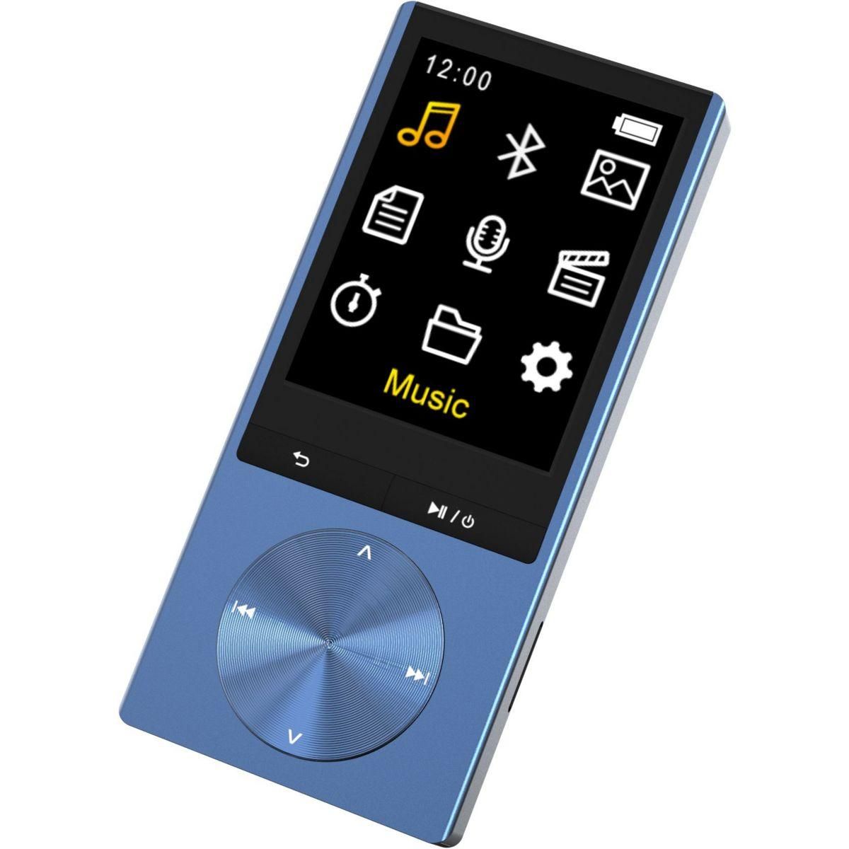 ESSENTIEL B Lecteur MP4 Enjoy BT-C 8Go Bleu 2024
