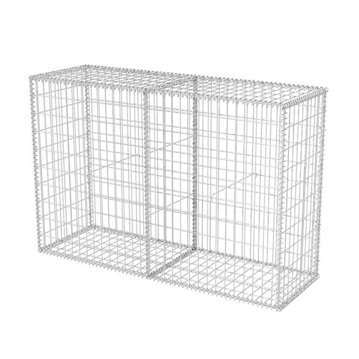 VIDAXL Panier de gabion Acier galvanise 150x50x100 cm