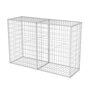 Voir la diapositive 2 : VIDAXL Panier de gabion Acier galvanise 150x50x100 cm