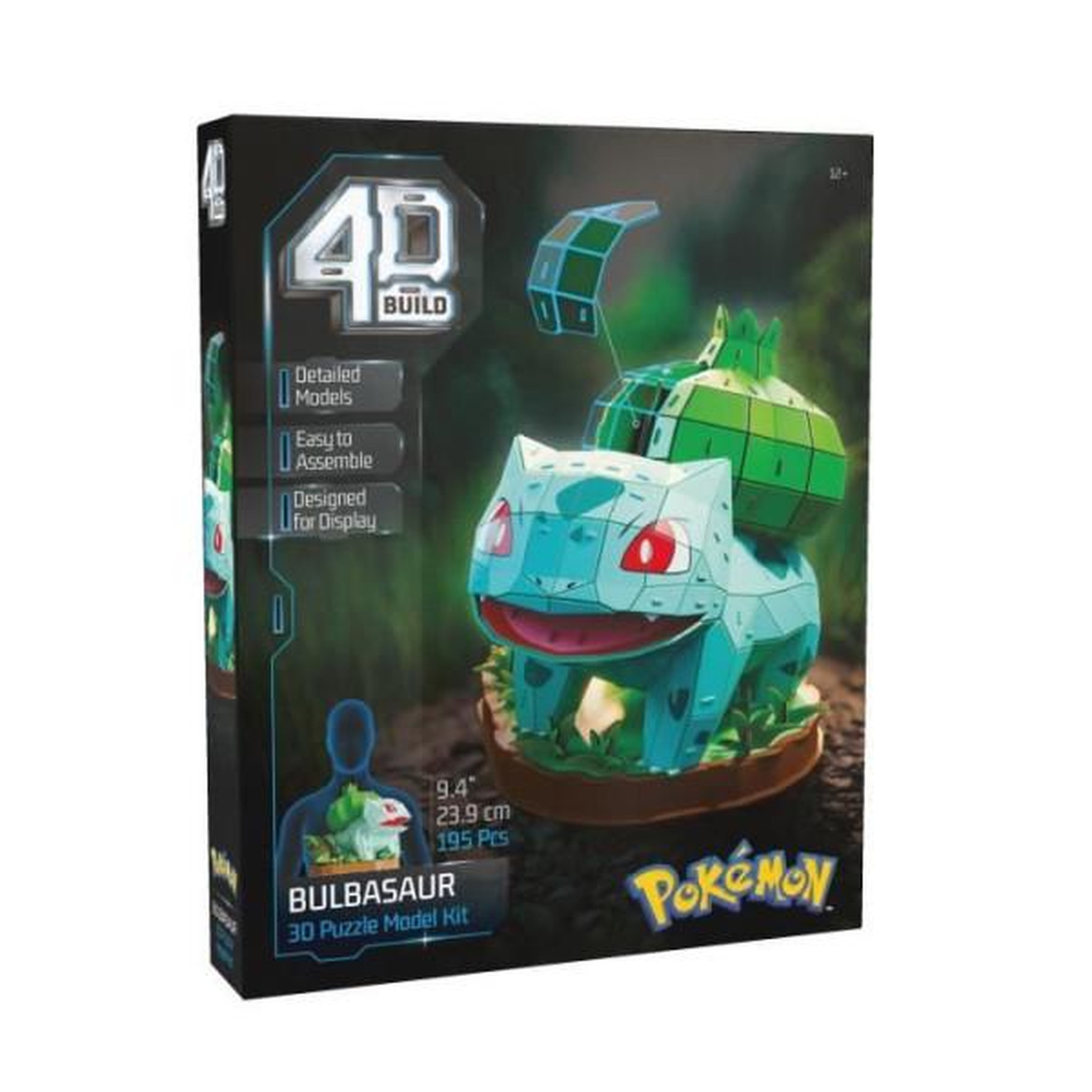 Spin Master Bulbizarre 4D Build - Pokémon