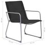 Voir la diapositive 6 : VIDAXL Salon de jardin 4 pcs Tissu et acier Noir