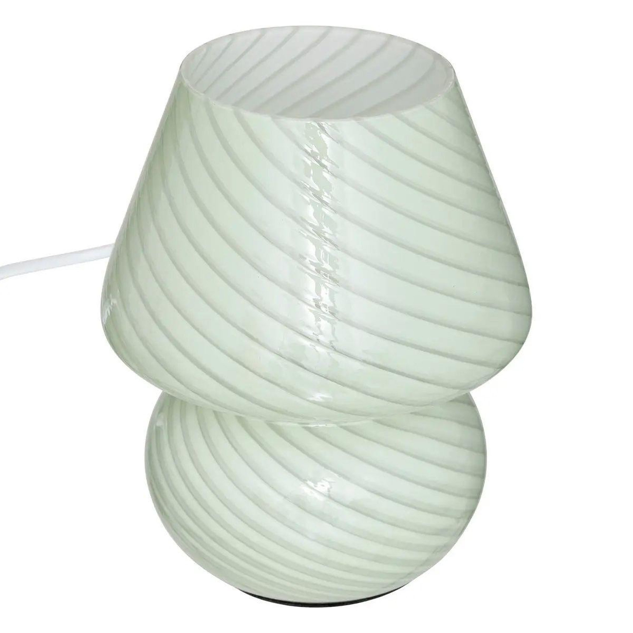 ATMOSPHERA Lampe à poser en verre  cara  18cm vert