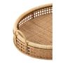 Voir la diapositive 2 : Paris Prix Plateau de Service en Rotin  Pick  65cm Naturel