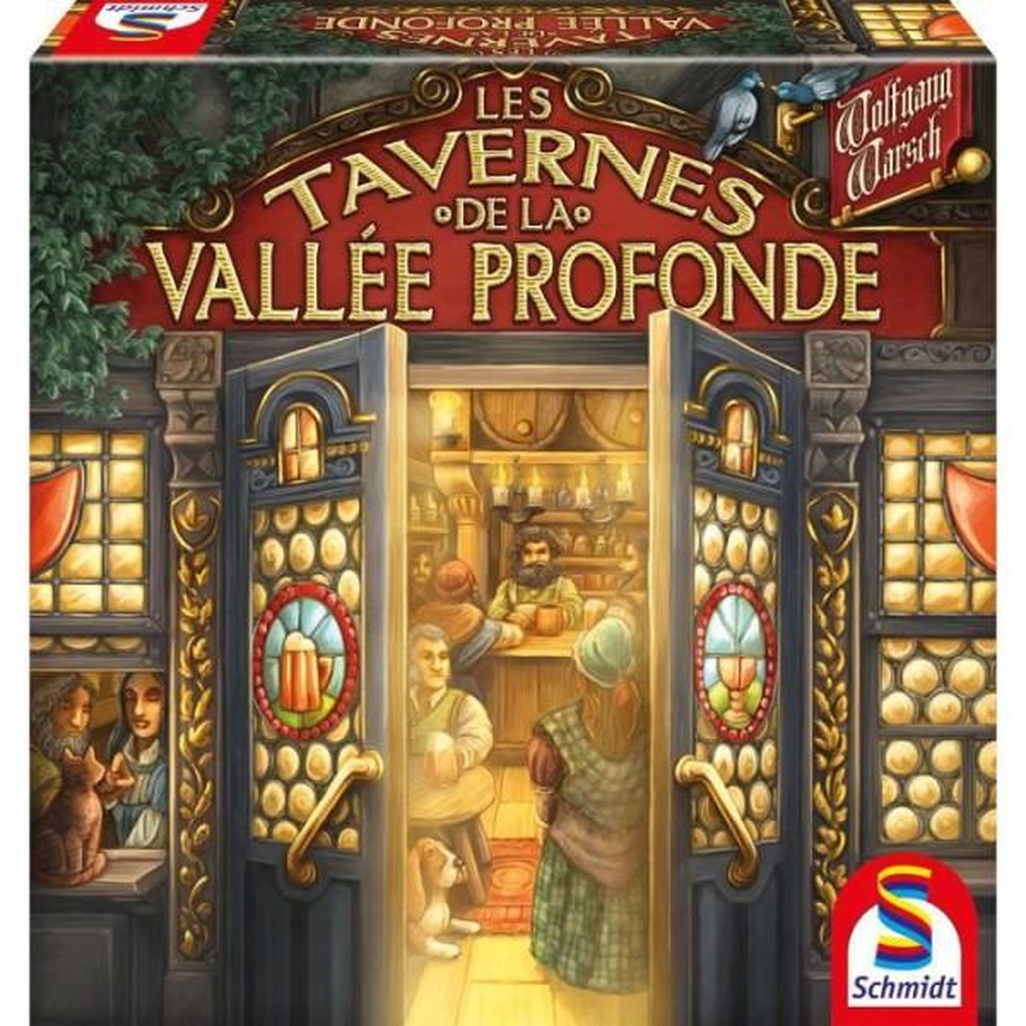 Schmidt Spiele Les Tavernes dans la Vallée profonde - Jeux de Société - SCHMIDT SPIELE - Gérez votre propre taverne dans la vallée profond