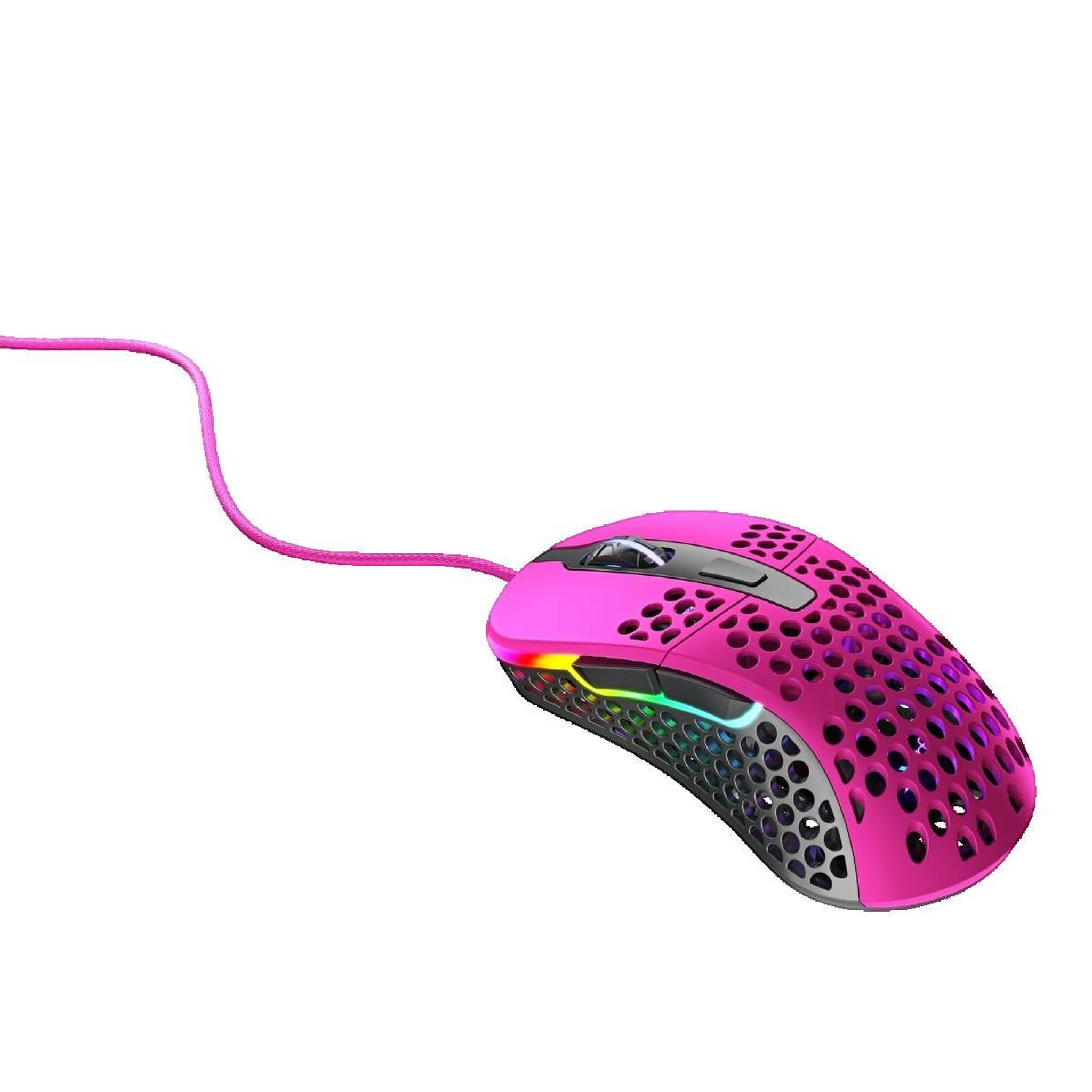 Xtrfy Souris gamer Xtrfy M4 RGB rose