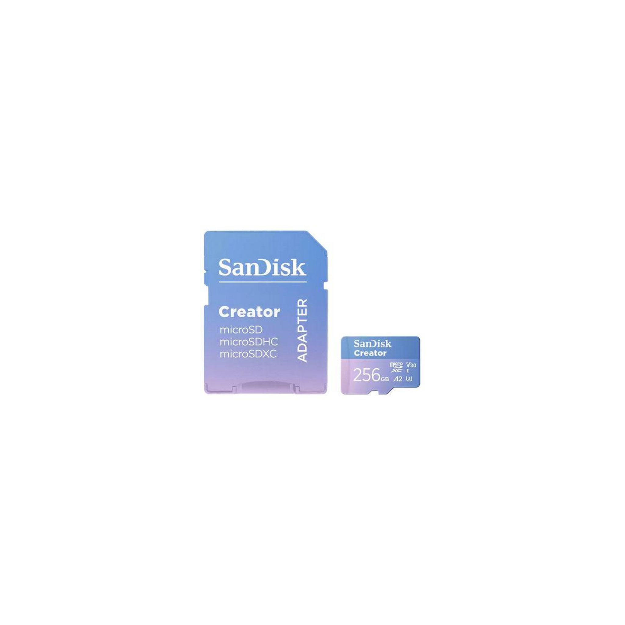 SANDISK Carte micro sd 256go creator