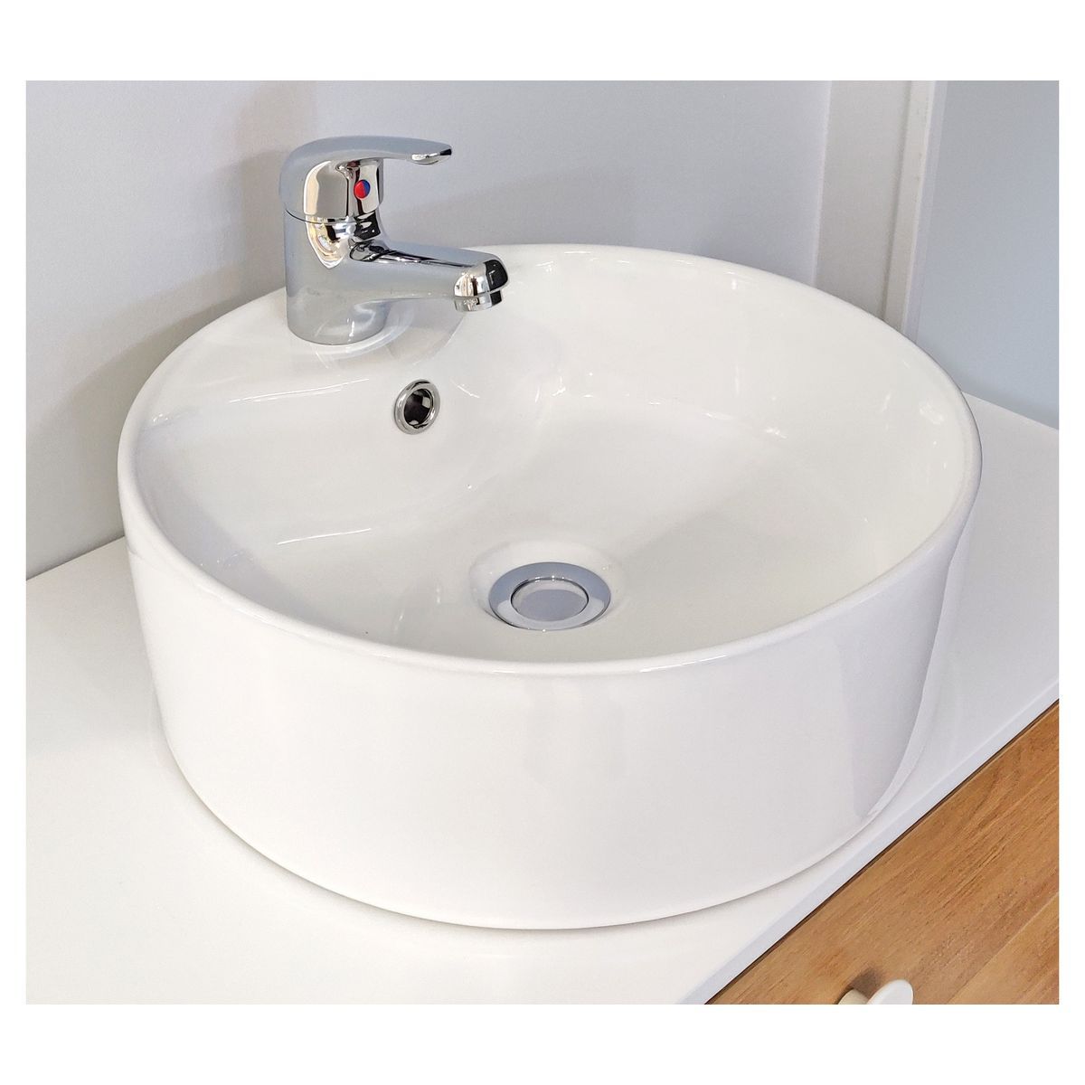 ONDEE PAT Vasque 40cm BLANC