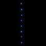 VIDAXL Guirlande lumineuse 400 LED Bleu 40 m 8 effets lumineux
