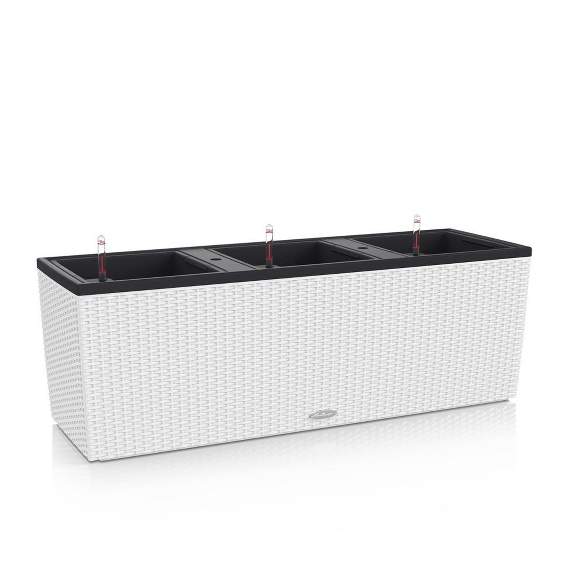 LECHUZA Pot Trio Cottage 30 - kit complet, blanc - 100 cm