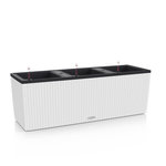 LECHUZA Pot Trio Cottage 30 - kit complet, blanc - 100 cm