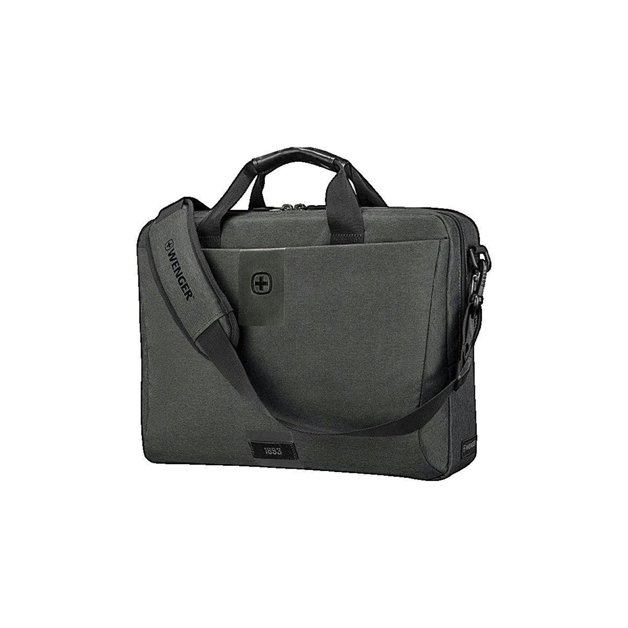 Voir la diapositive 3 : Wenger Sacoche ordinateur Wenger MX ECO Brief Gris Charbon