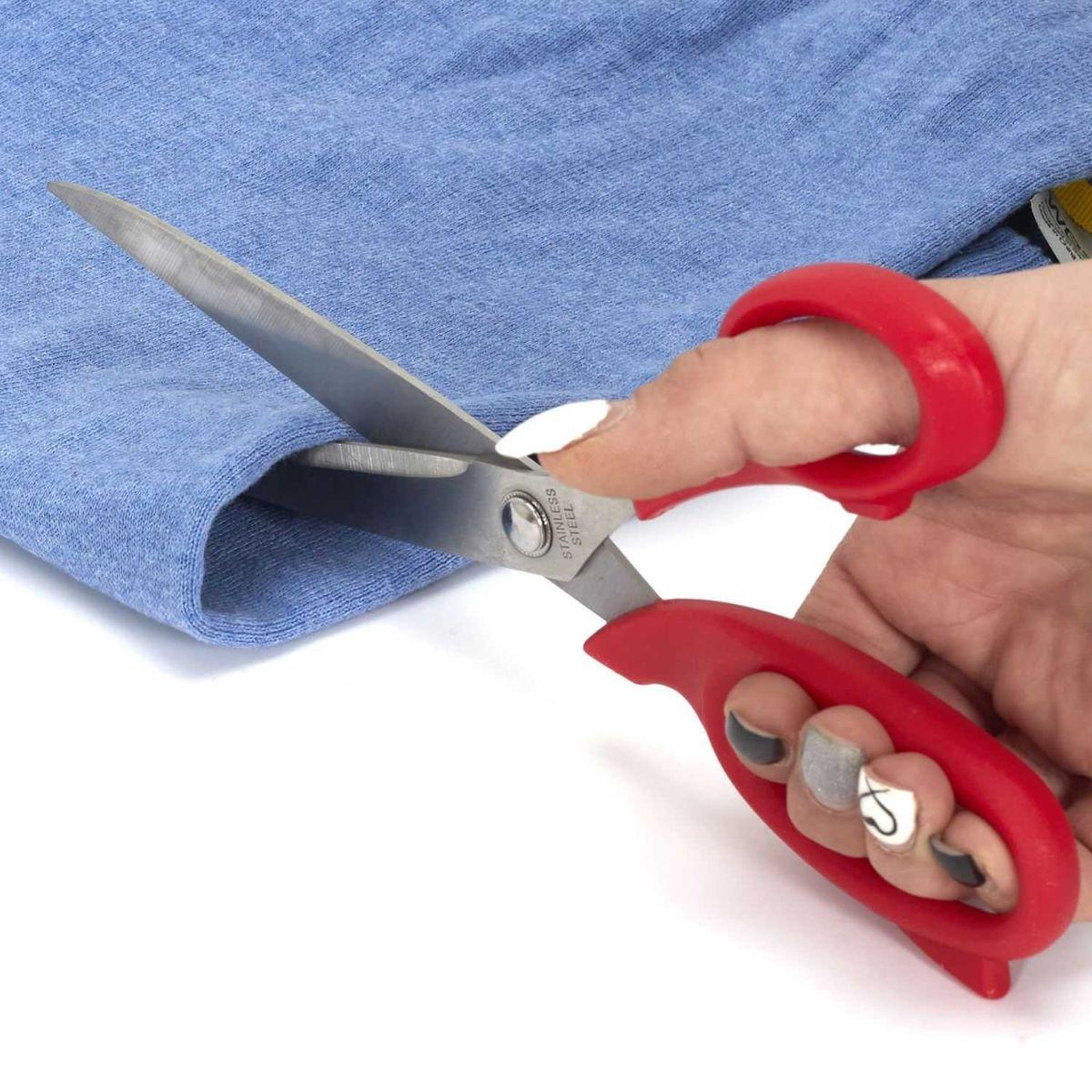 Voir la diapositive 4 : Je cherche une idee Ciseaux universel  multifonction  25cm rouge