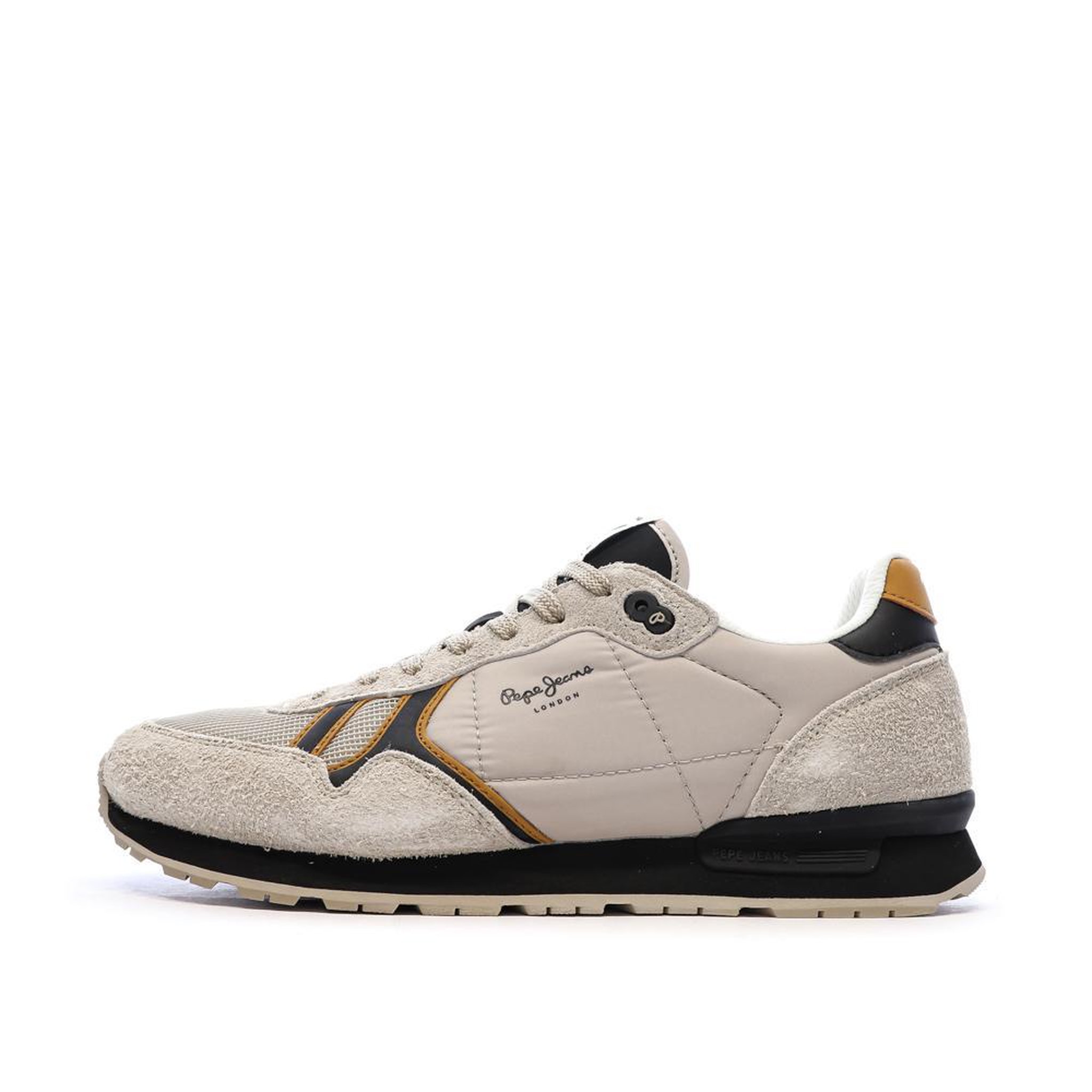 Voir la diapositive 1 : Pepe Jeans Baskets Beige Homme Pepe Jeans Brit Fun M