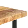 VIDAXL Table de bar 120x58x107 cm Bois de manguier brut