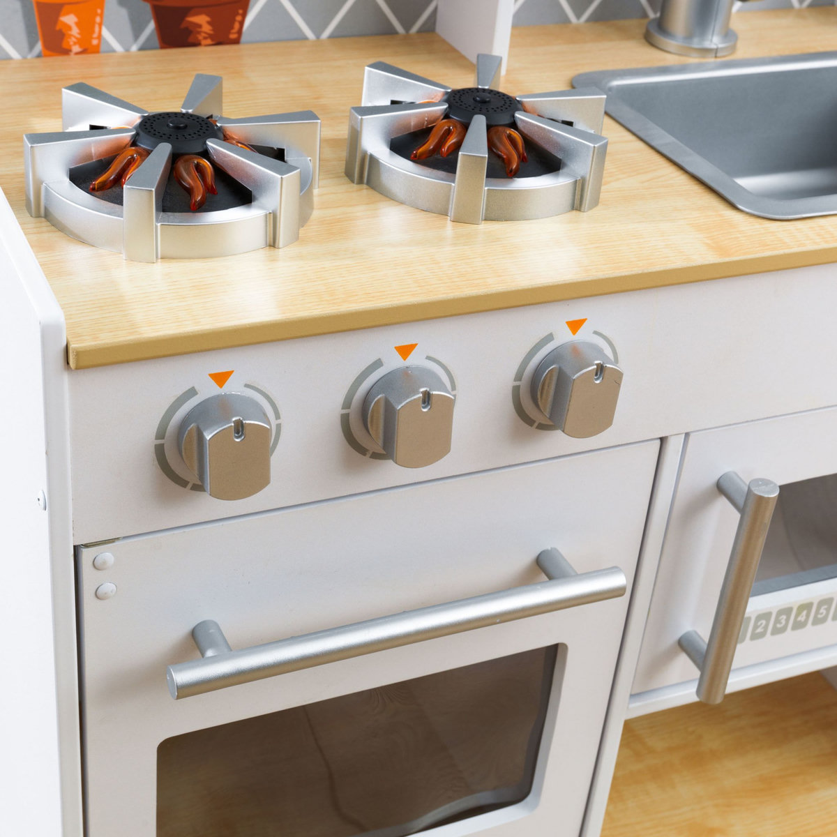 Kidkraft Cuisine enfant en bois Let's cook