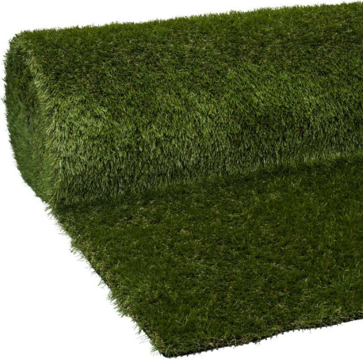  Gazon artificiel 3cm d'épaisseur Werkapro 1 x 4m soit 4m2