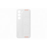 Samsung Coque S23 Silicone avec laniere Blanc