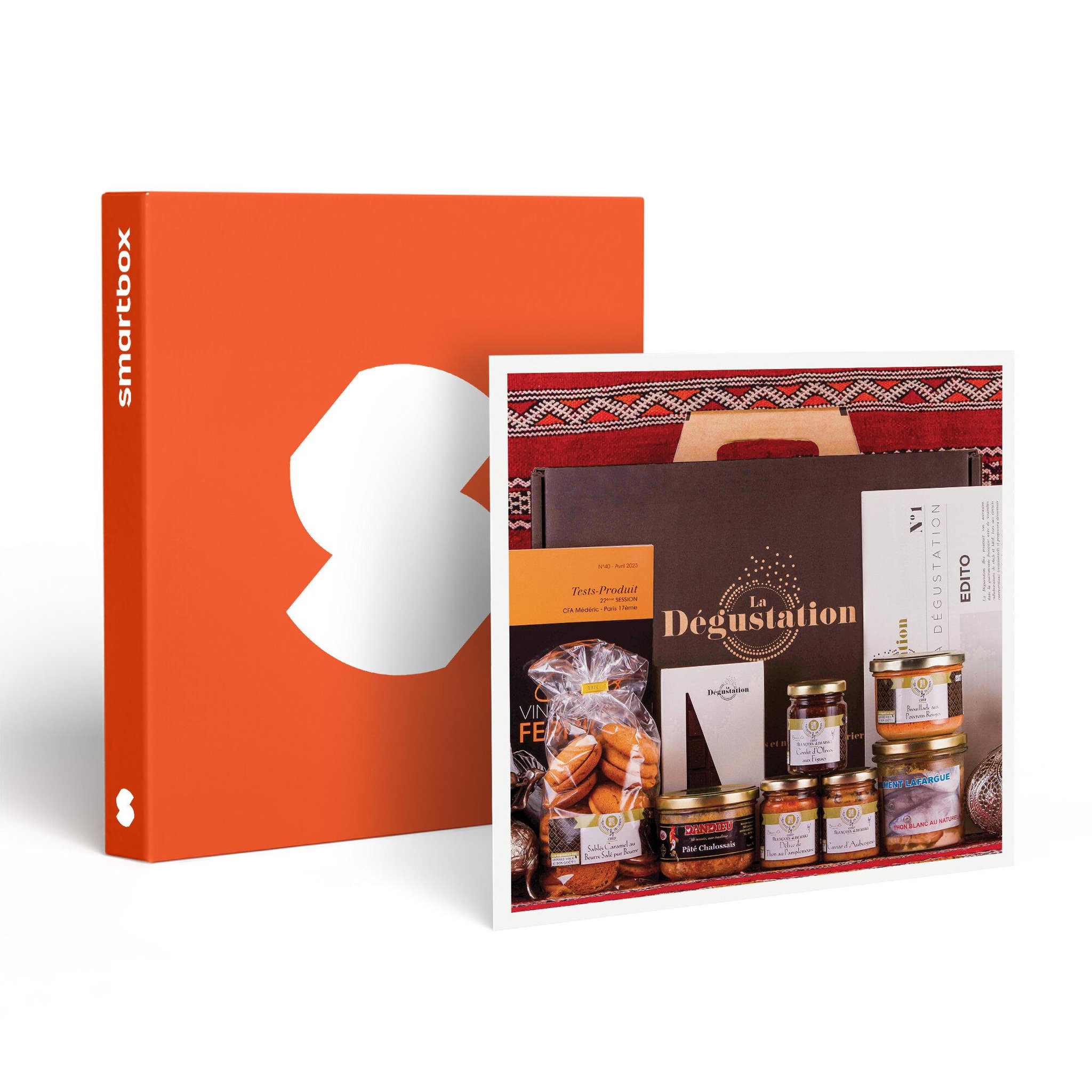 Voir la diapositive 1 : Smartbox Coffret de spécialités salées et sucrées livré à domicile - Coffret Cadeau Gastronomie