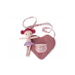 LILLIPUTIENS Mon sac coeur et sa poupee Aline