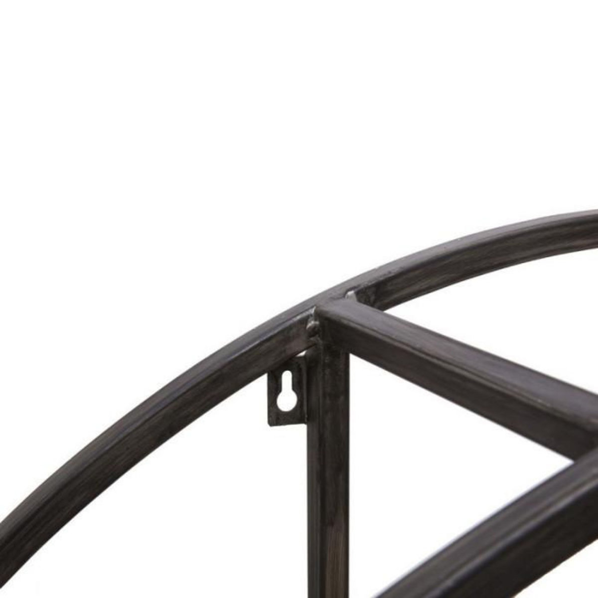 ATMOSPHERA Etagère Murale 4 Niveaux industrielle  Torof  78cm Noir