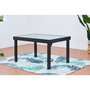 Voir la diapositive 5 : CONCEPT USINE Table de jardin extensible 12 fauteuils en alu et toile PVC BRESCIA