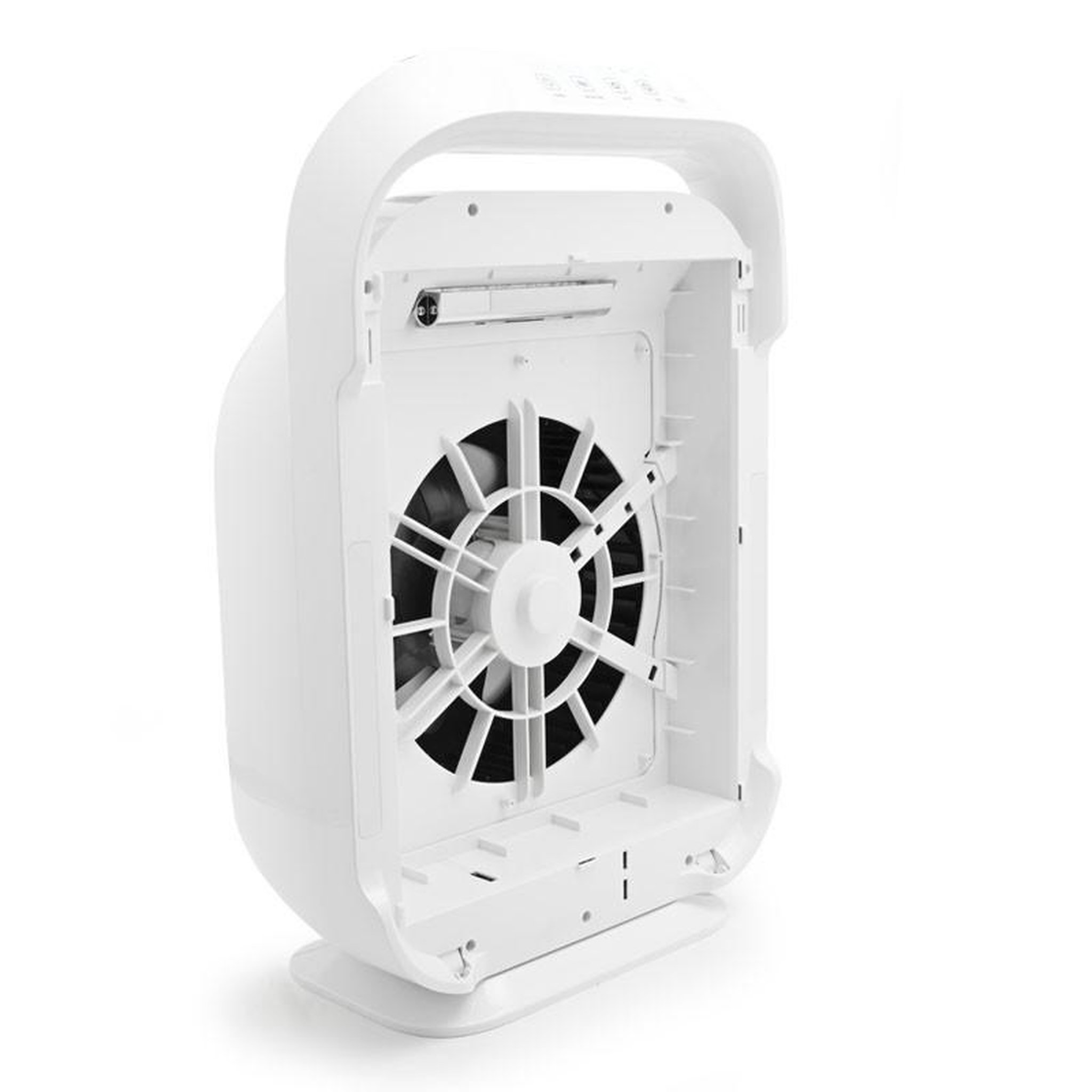 Voir la diapositive 6 : YOGHI Yoghi - purificateur d'air 40m2 - 55w - filtre hepa - lampe uv-c - fonction arrêt automatique - 3 vitesses - contrôle tactile