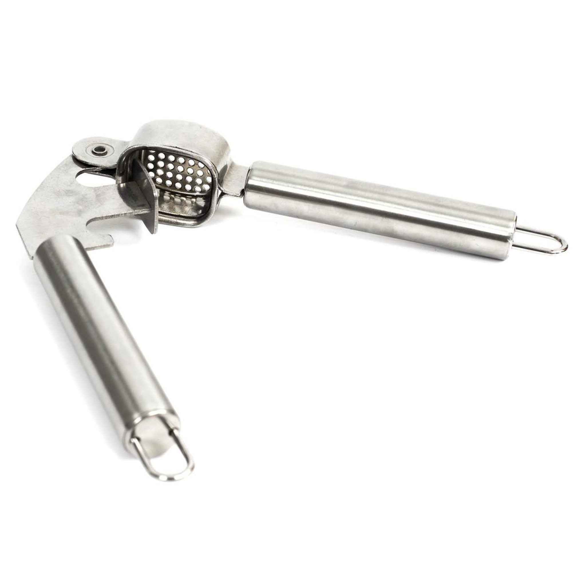Voir la diapositive 5 : COOK CONCEPT Presse-Ail Manuel  Inox  18cm Argent