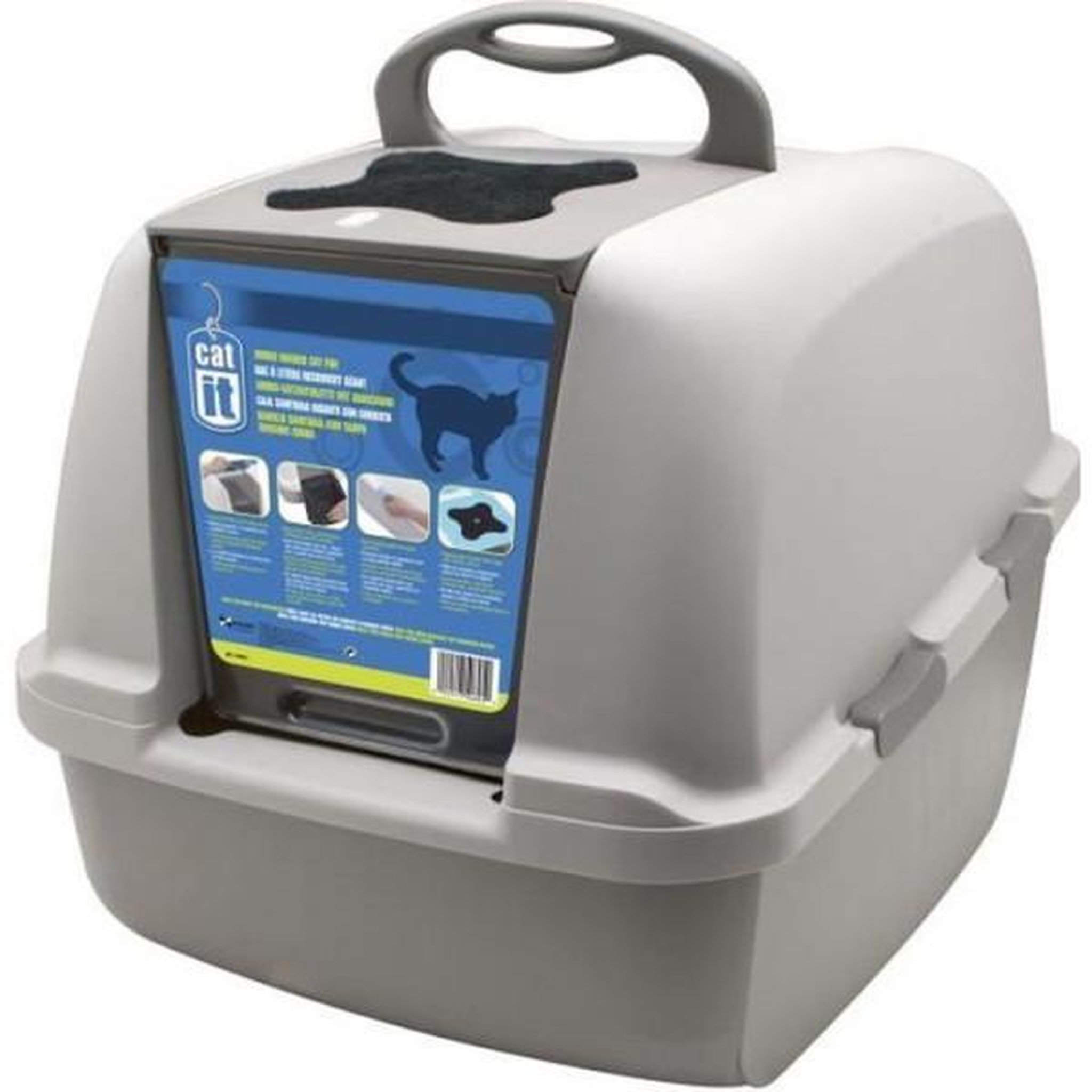 MARKET24 Maison de toilette bac a litiere pour chat - catit - airsift jumbo - systeme de filtration intégré - l. 57 x l. 50 x h. 46,5 c