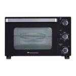 CONTINENTAL EDISON CONTINENTAL EDISON CEMF28B2 - Minifour electrique 28L noir - 1500W - Rotissoire, Convection naturelle
