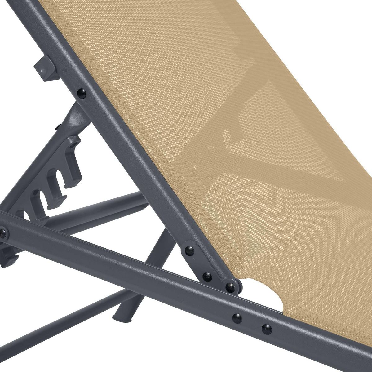 WERKAPRO Transat réglable crème 5 positions WERKA PRO