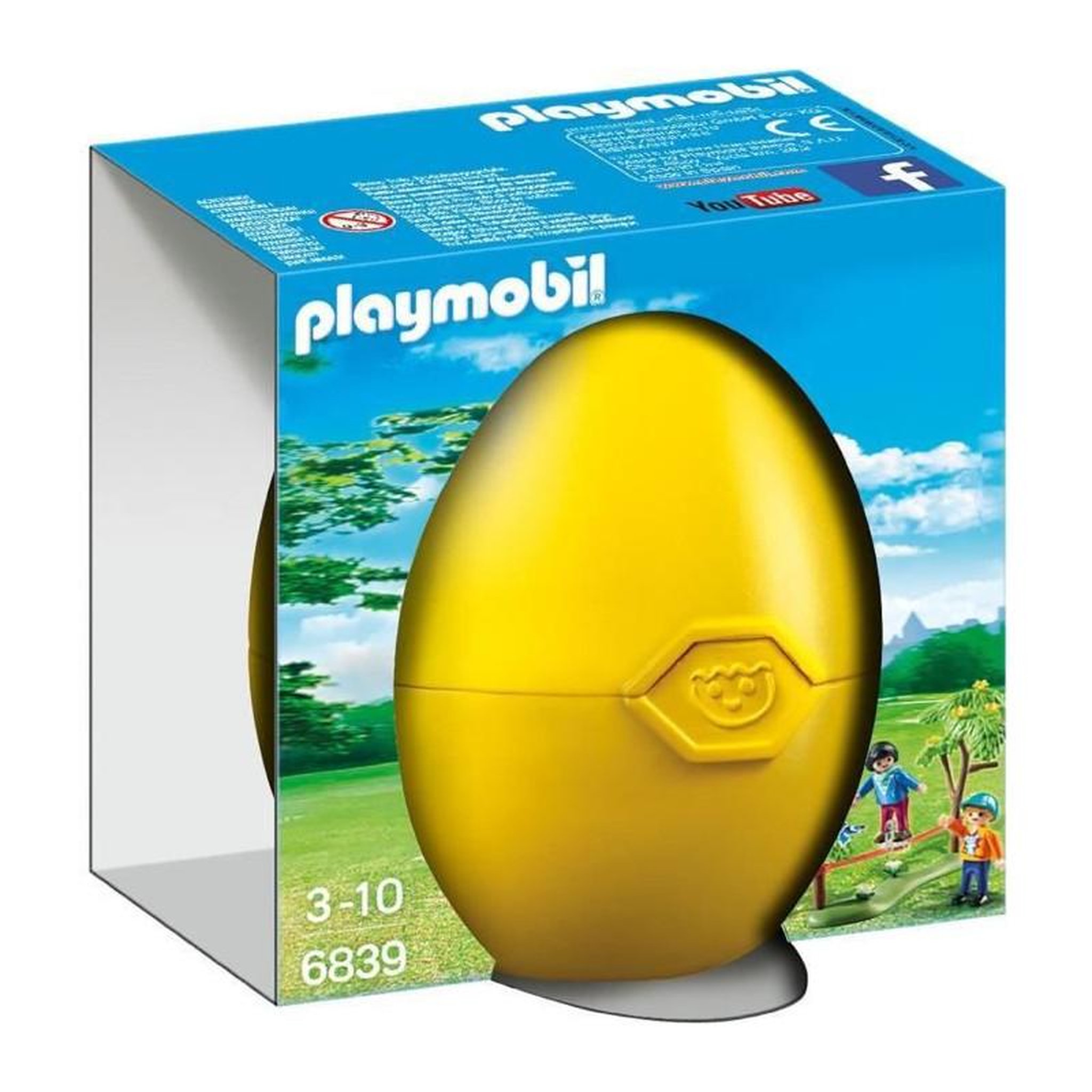 PLAYMOBIL PLAYMOBIL - 6839 - oeuf de Paques - Enfants equilibristes