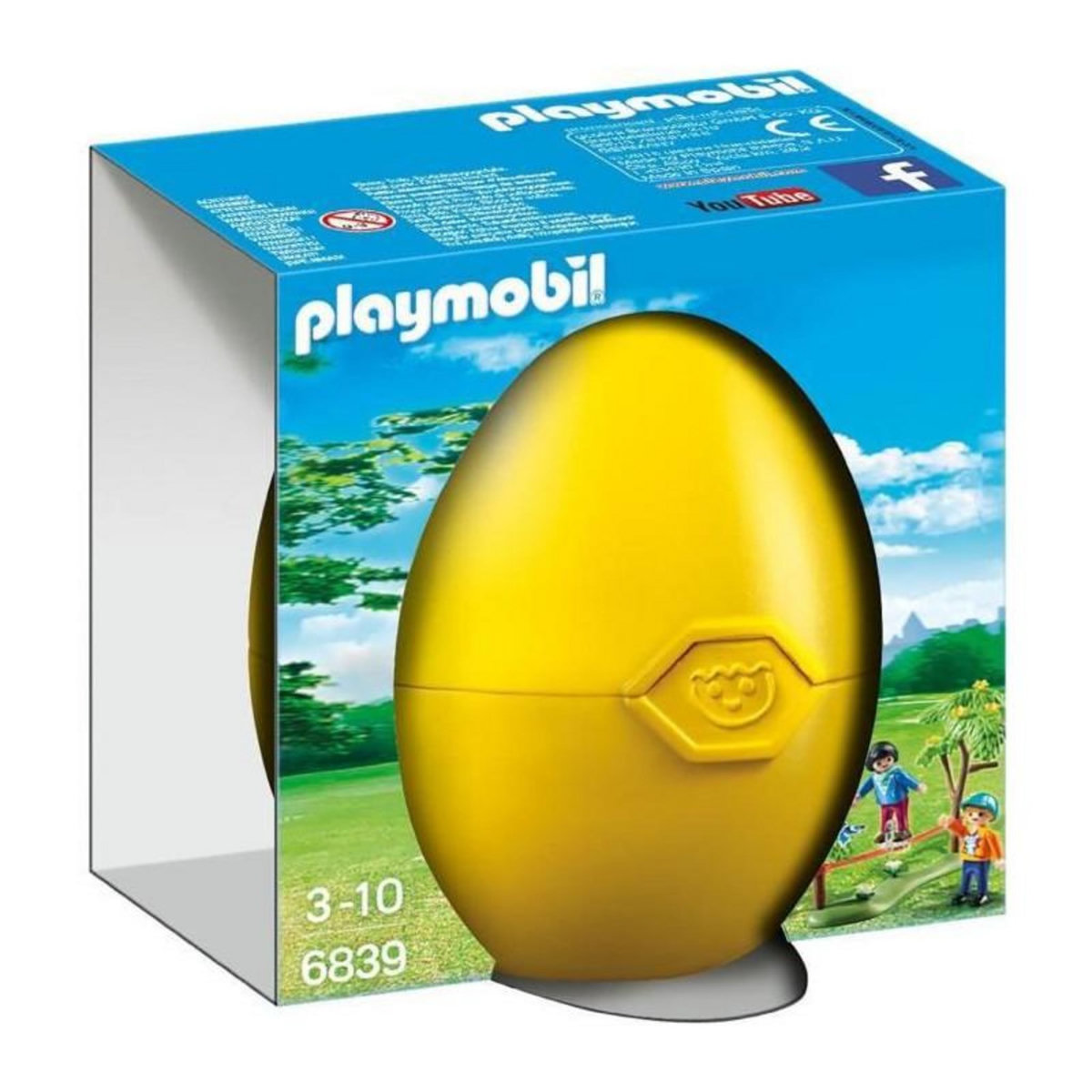 PLAYMOBIL PLAYMOBIL - 6839 - oeuf de Paques - Enfants equilibristes