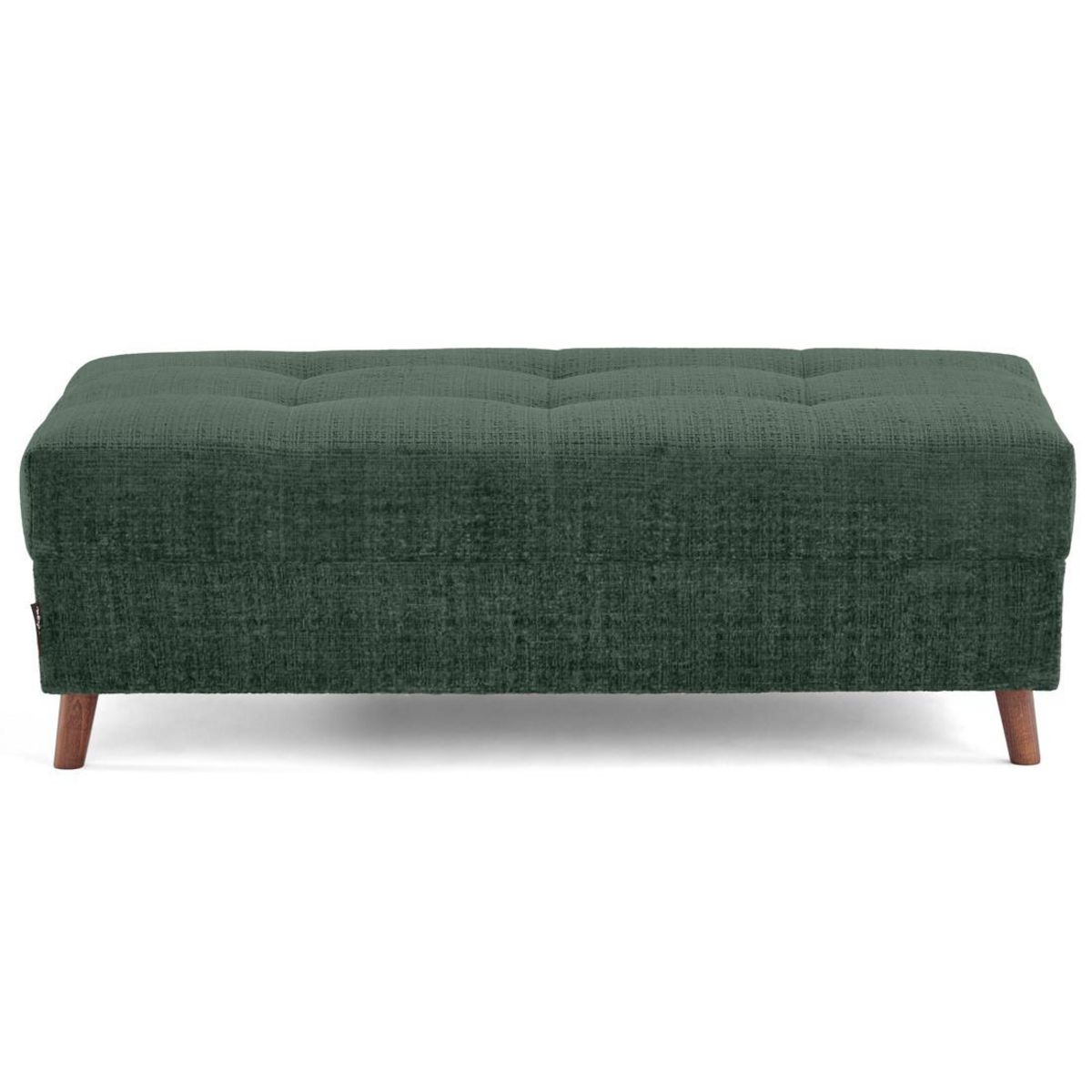 LISA DESIGN Rune - pouf en velours texturé