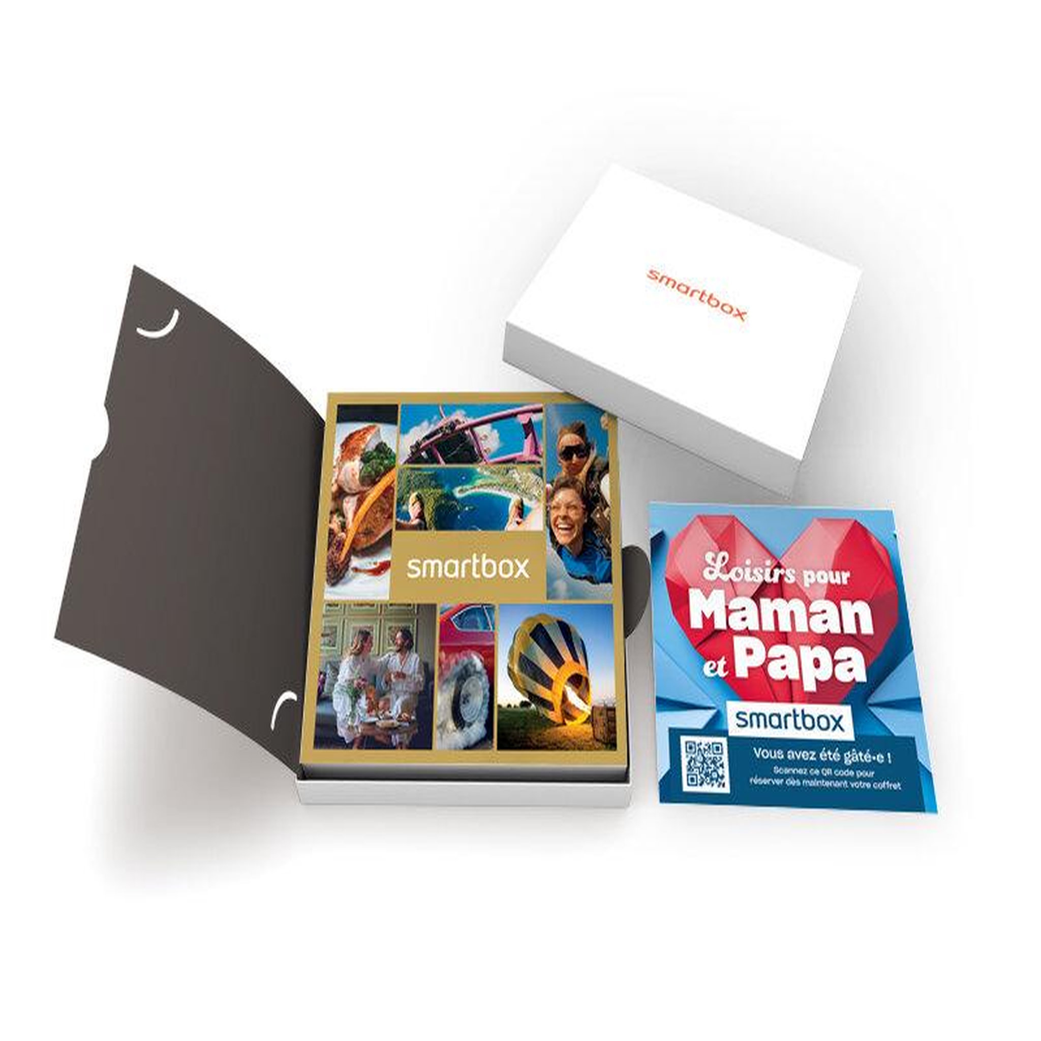 Voir la diapositive 2 : Smartbox Loisirs pour maman et papa - coffret cadeau multi-thèmes