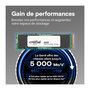 Voir la diapositive 2 : Crucial SSD interne - CRUCIAL - E100 - 480 Go - PCIe Gen4 NVMe M.2 - Jusqu'a 470 Mo/s