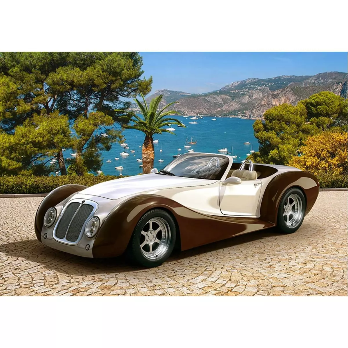 Castorland Puzzle 260 pièces : Roadster sur la Riviera