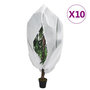 Voir la diapositive 1 : VIDAXL Housses de protection pour plantes avec fermeture eclair 10 pcs