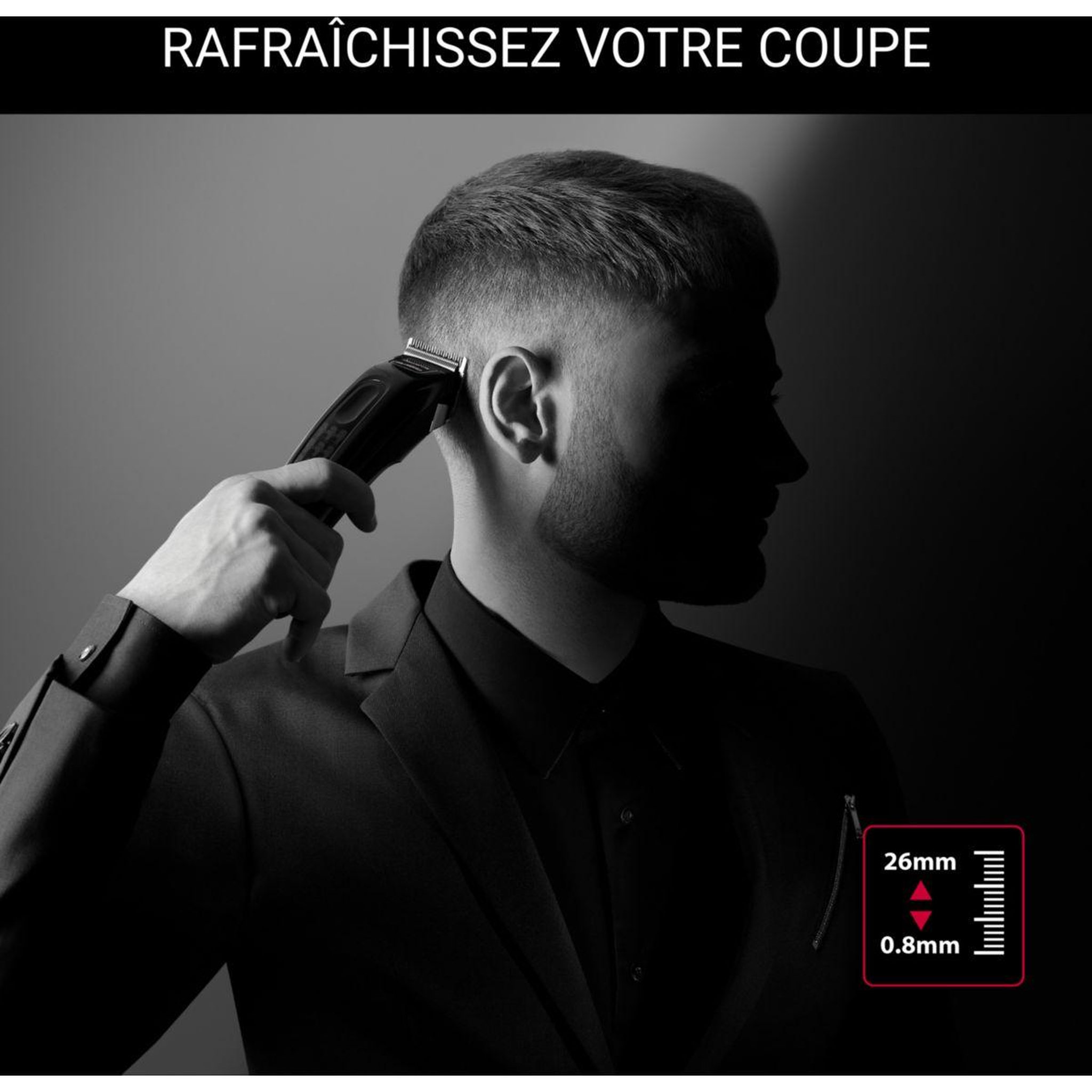 Voir la diapositive 3 : ROWENTA Tondeuse cheveux perfect line tn152lf0