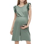 MAMALICIOUS Combinaison de Grossesse  Femme Mamalicious Tea. Coloris disponibles : Vert