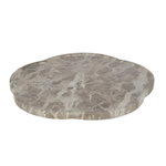 Paris Prix Plateau Rotatif Design  Fleur  40cm Beige