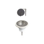 Wirquin BONDE EVIER AVEC GRILLE INOX Ø60MM WIRQUIN - 30723129